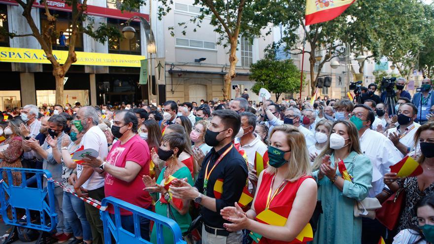 Mitin de Santiago Abascal en Córdoba