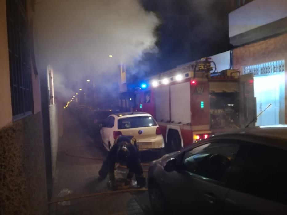 Arde una casa en Schamann