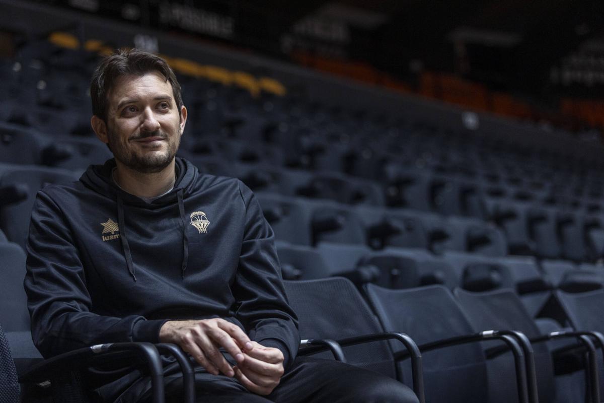 Valencia. VLC SPD. Nuevo entrenador del Valencia Basket Xavi Albert