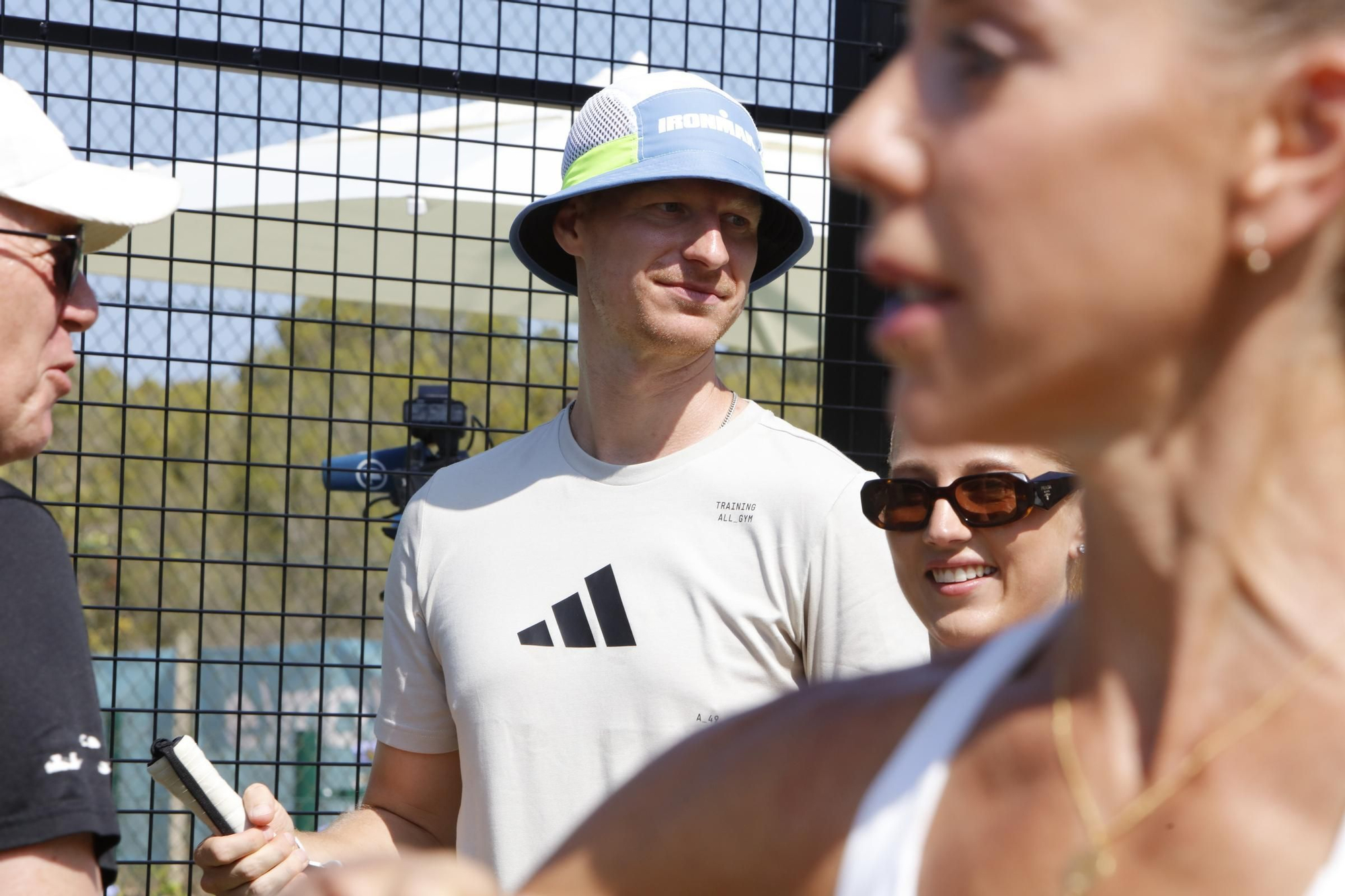 Johannes B. Kerner, Jürgen Klopp und Jens Lehmann duellieren sich auf dem Padel-Platz in Santa Ponça