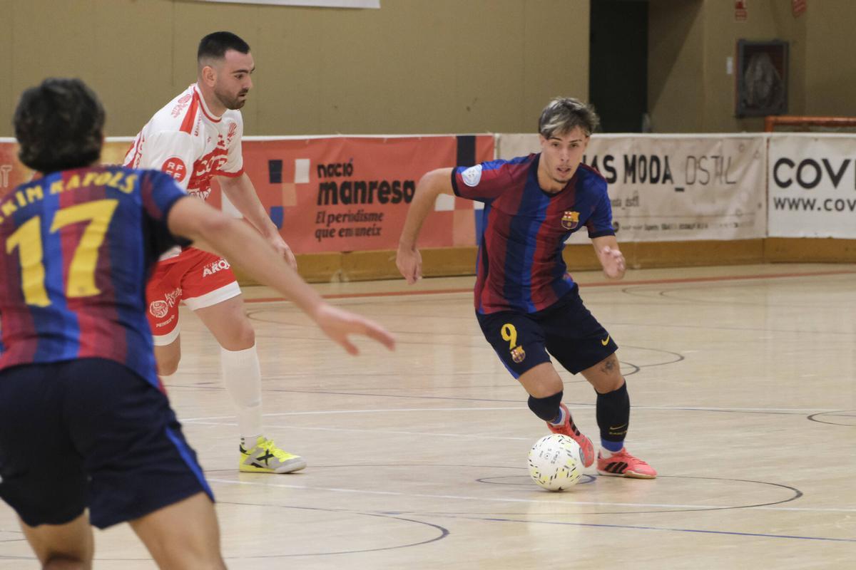 Imatges del Covisa Manresa - Barça Atlètic del Trofeu Les Codines