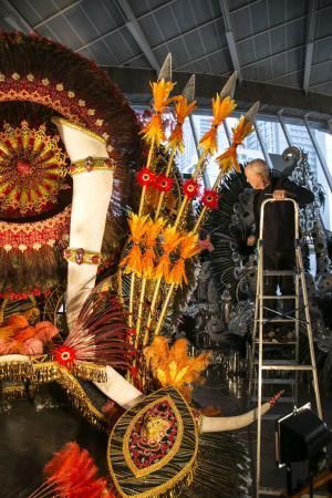 Backstage de la Gala de la Reina del Carnaval