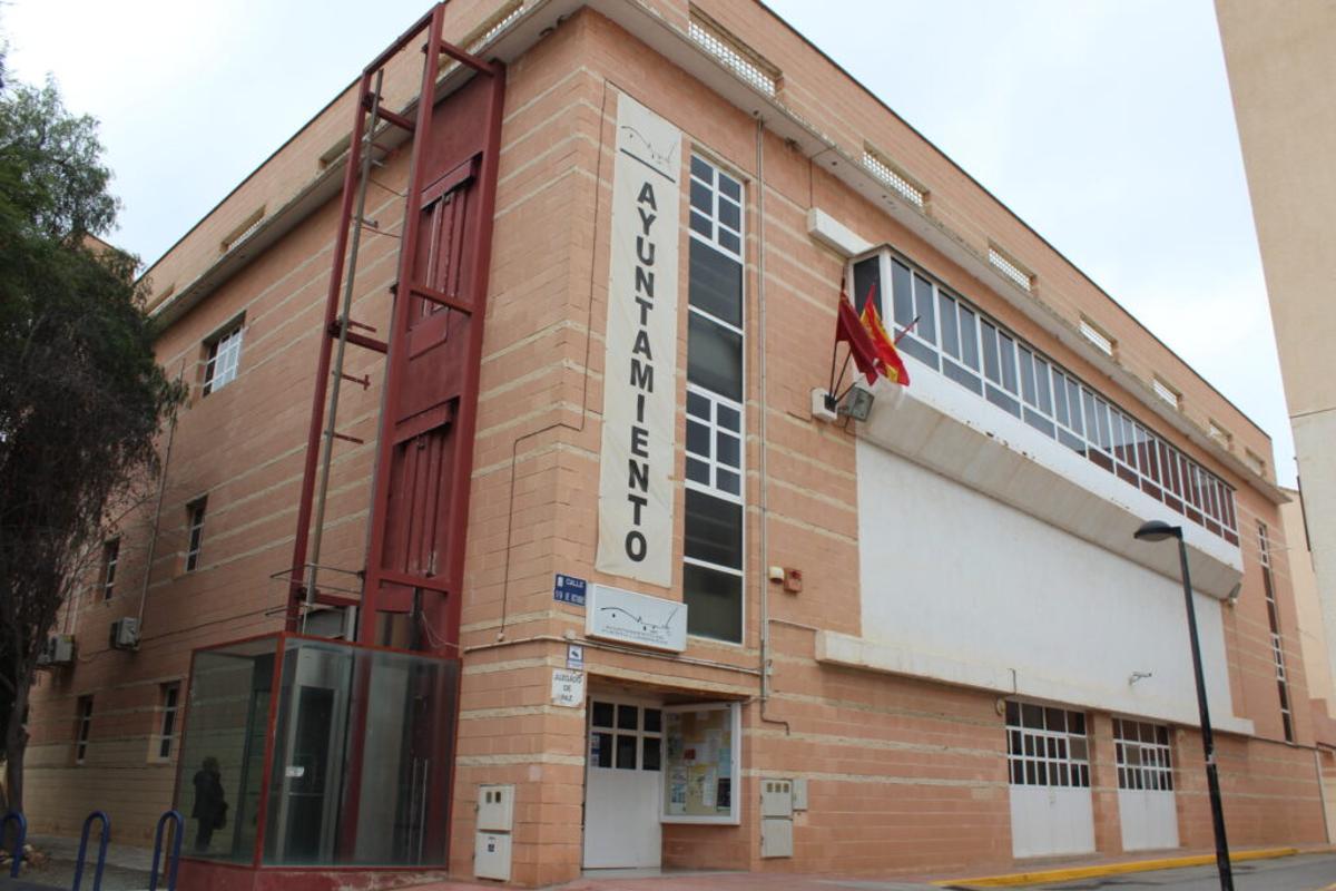 Fachada del Ayuntamiento de Puerto Lumbreras
