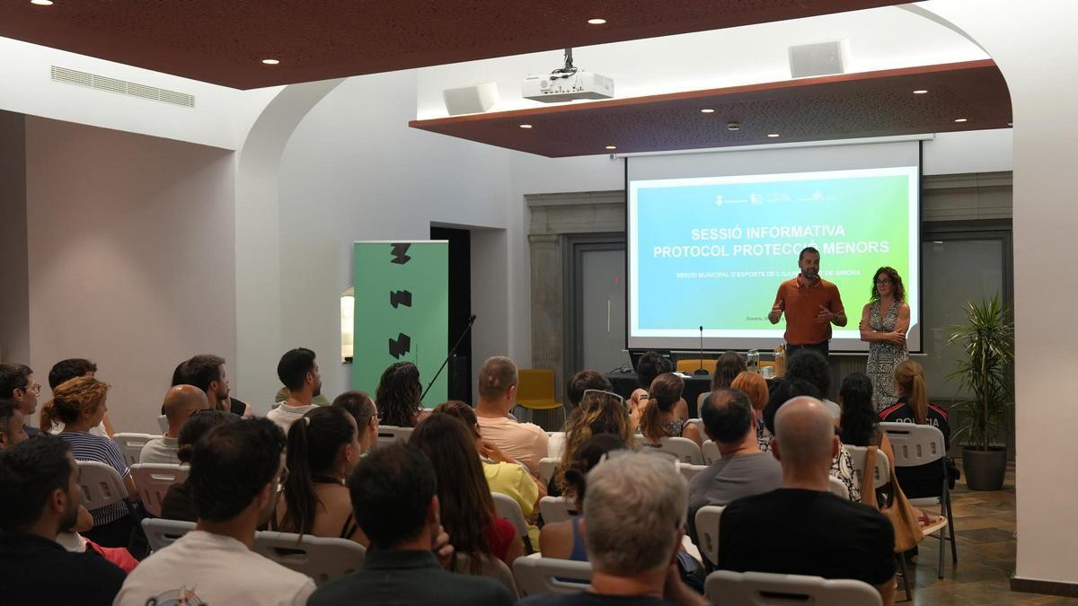 Una imatge de la presentació del protocol.