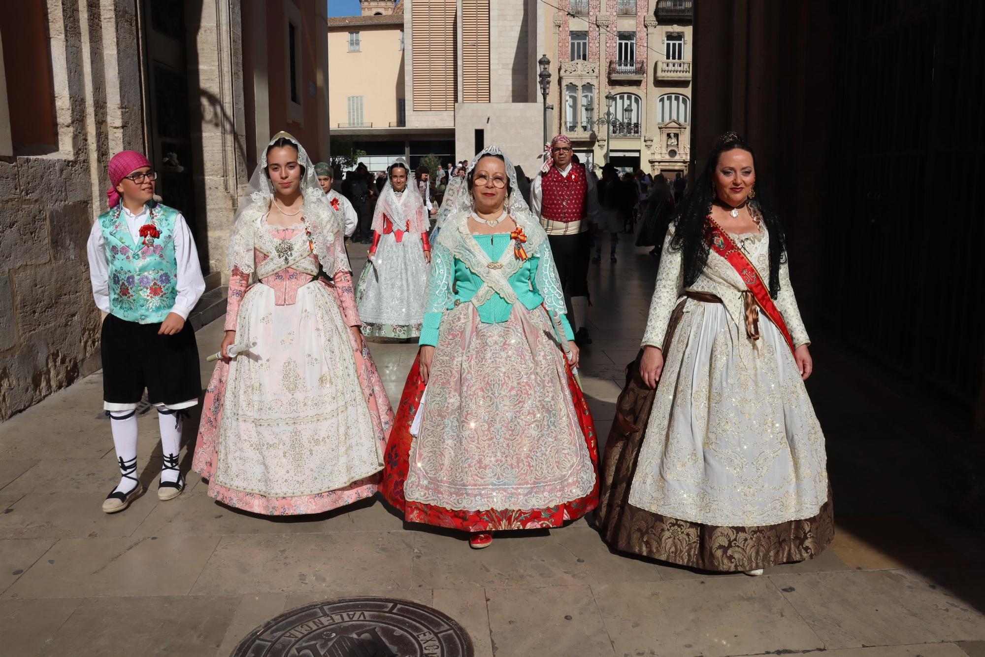 Las comisiones de falla en la Procesión de la Virgen (4/5)