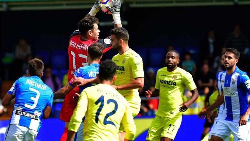 El Villarreal se impone al Leganés en el tiempo de descuento