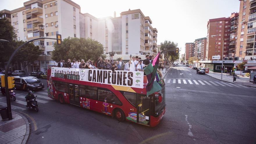 Málaga se lanza la calle para celebrar la EuroCup