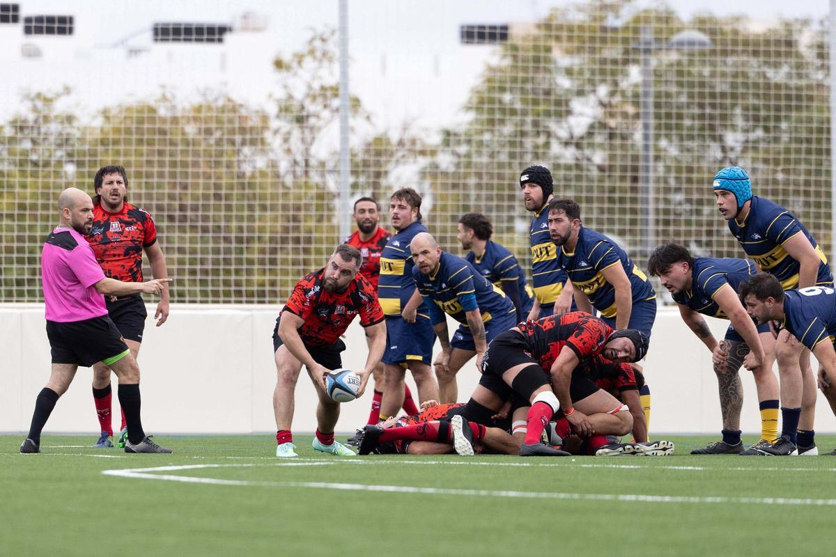 Primer partido en es Putxet: Ibiza Rugby-Menorca