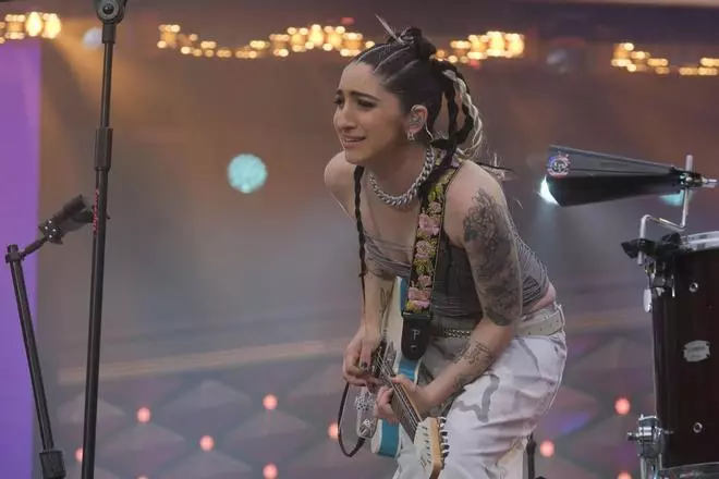 Emily Estefan en el Carnaval de Las Palmas de Gran Canaria