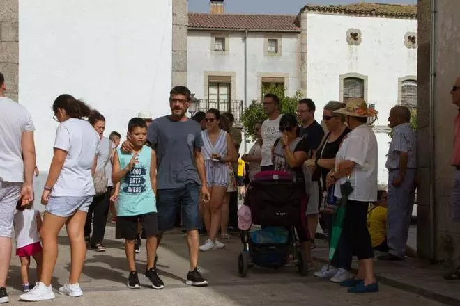 Encierro taurino en Bermillo de Sayago