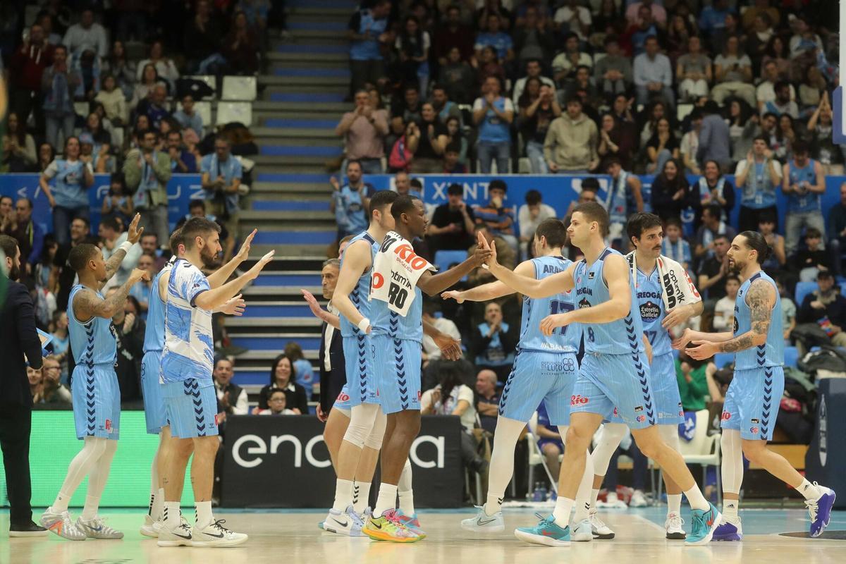 Imágenes del partido entre el Río Breogán - Unicaja de la jornada 14 de la Liga Endesa