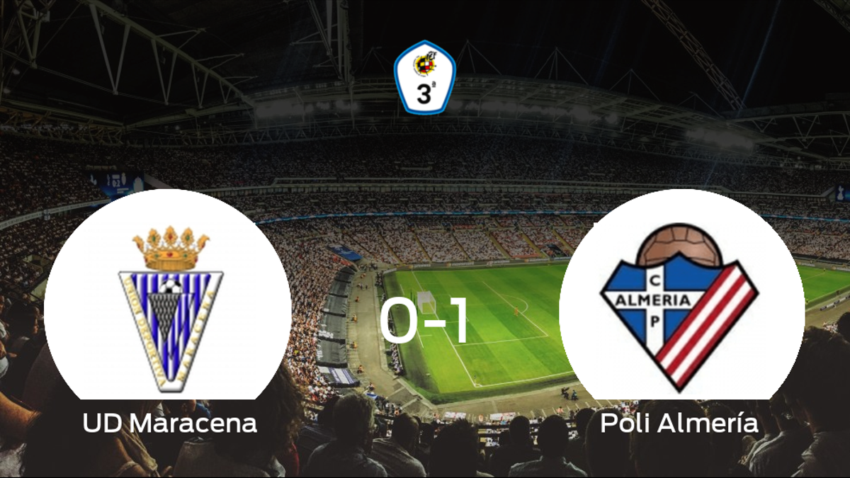 El Poli Almería suma tres puntos a su casillero frente al Unión Deportiva Maracena (0-1)