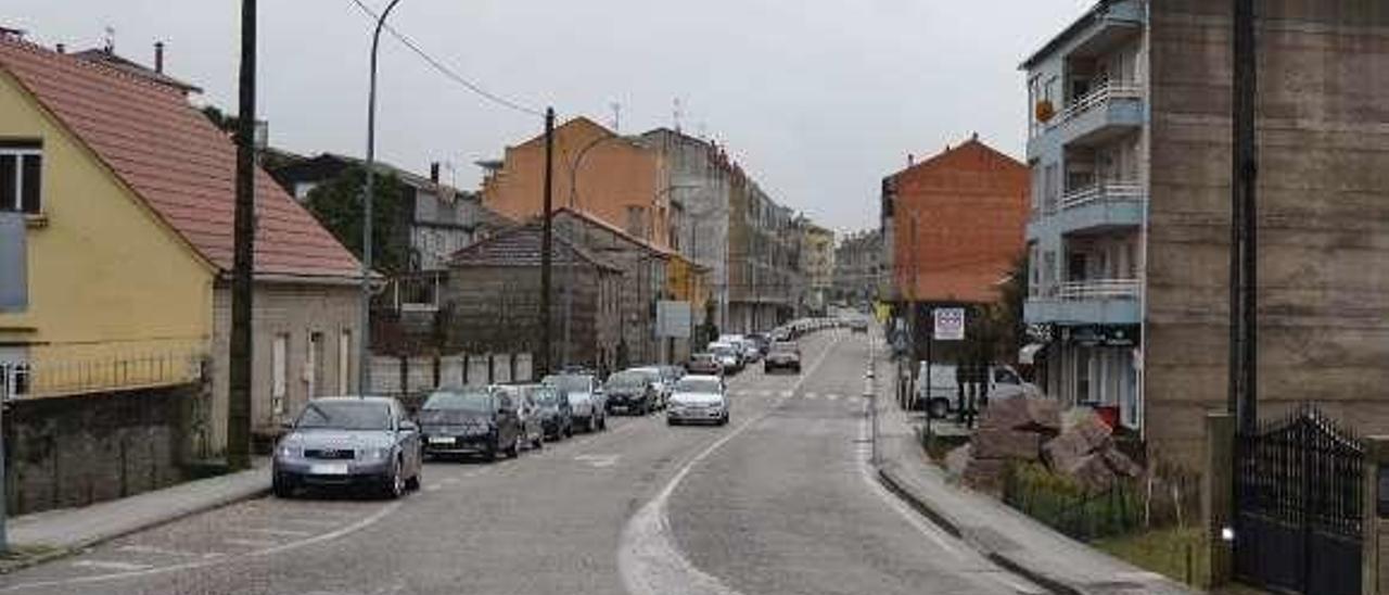 Primer tramo de la calle Colón que se humanizará. // D.B.M.