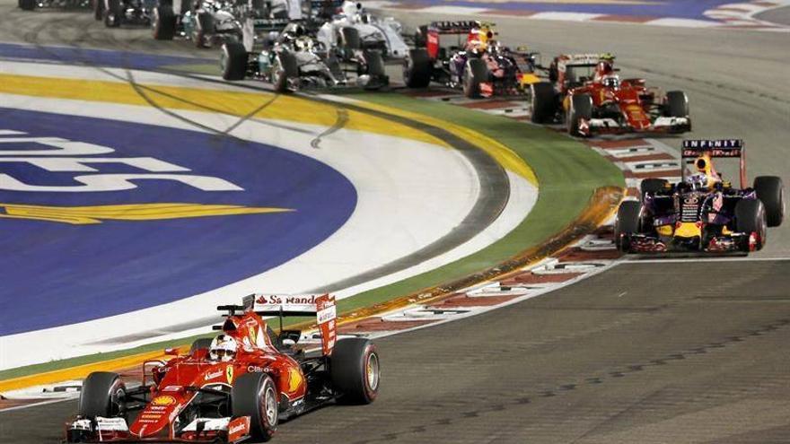 Vettel gana el Gran Premio de Singapur