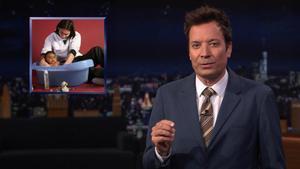 Jimmy Fallon ironiza con la teoría conspirativa sobre Messi y Lamine Yamal