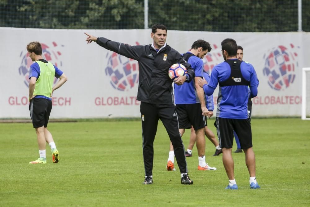 Entrenamiento del Real Oviedo