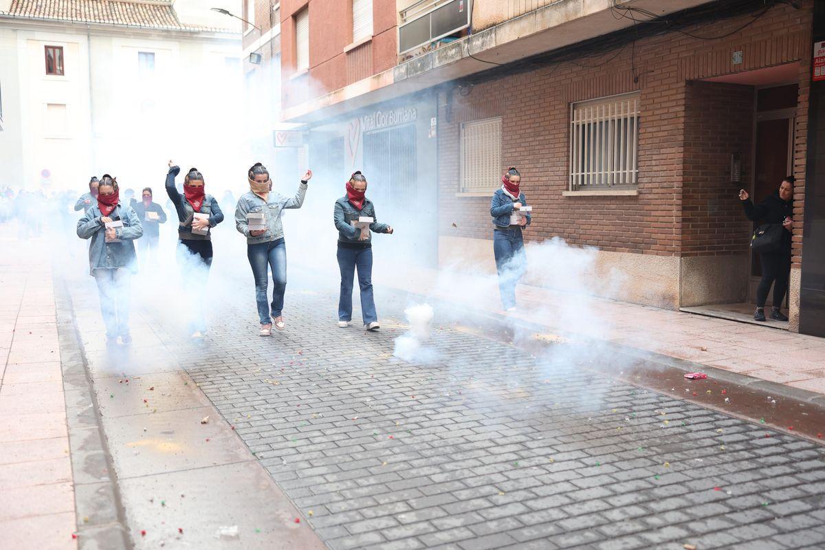 La macrodespertà ha recorrido las calles de Burriana.