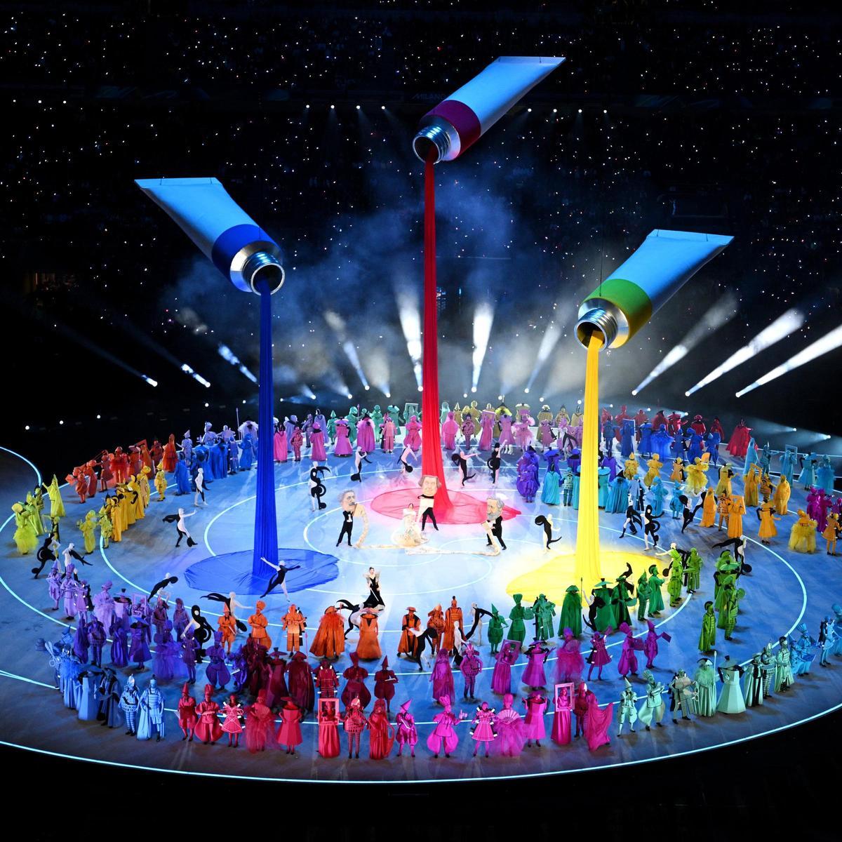 La cultura italiana estuvo presente en la Ceremonia Inaugural