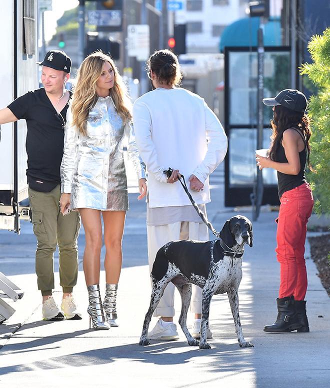 Heidi Klum junto a Tom Kaulitz en Los Angeles