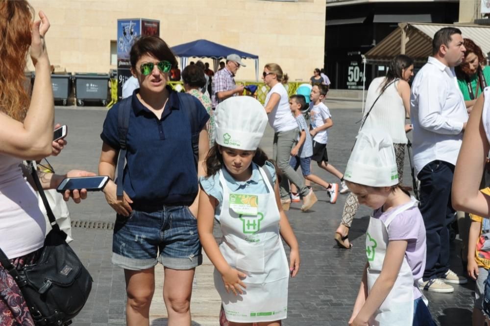 Más de 250 niños participan en el HuertaChef