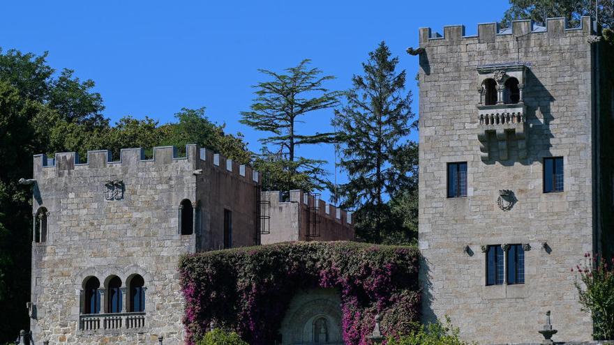 Una imagen de la fachada del Pazo de Meirás.