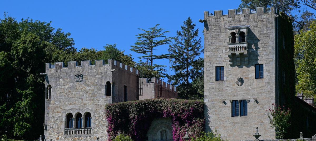 Una imagen de la fachada del Pazo de Meirás.