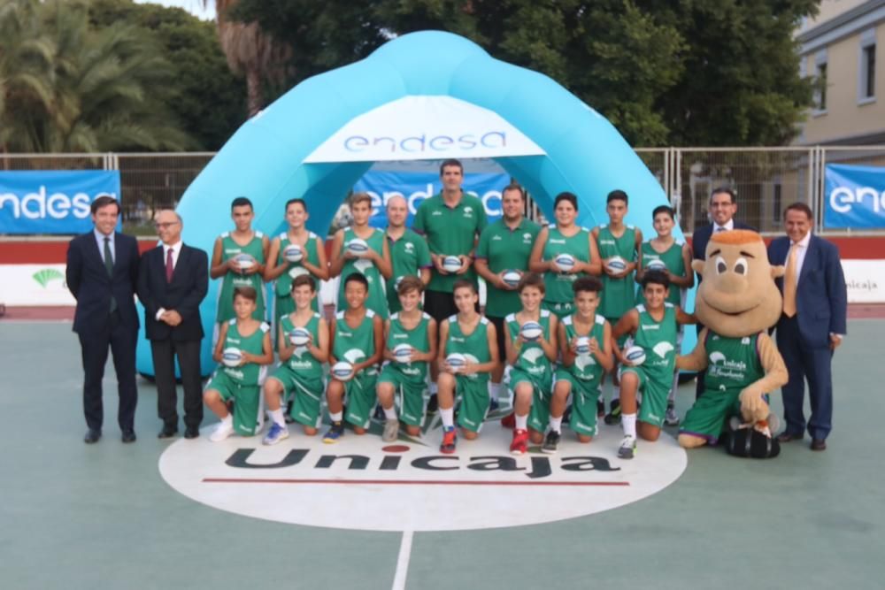 El Unicaja presenta a sus categorías inferiores