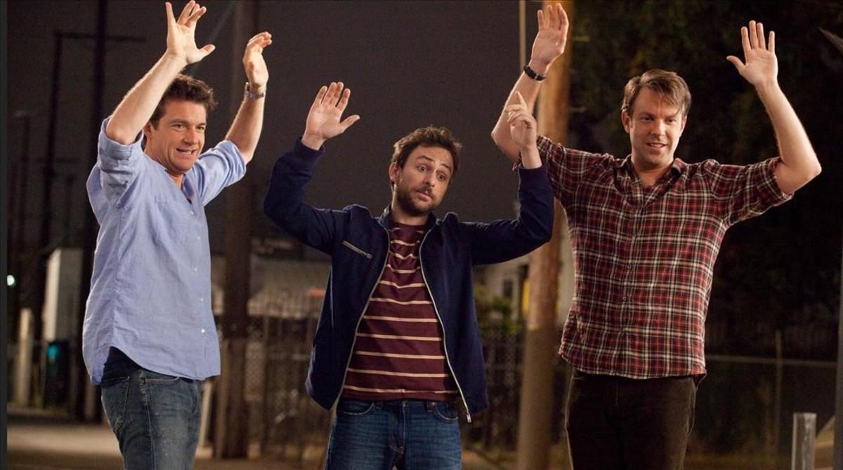 Jason Bateman, Charlie Day y Jason Sudeikis, en 'Cómo acabar sin tu jefe'