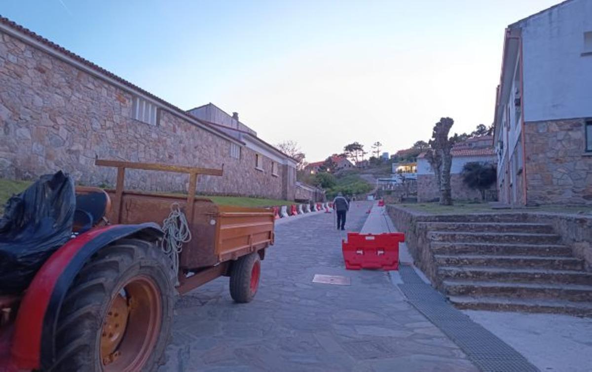 La zona de Curro, ayer, en Ons. | FDV