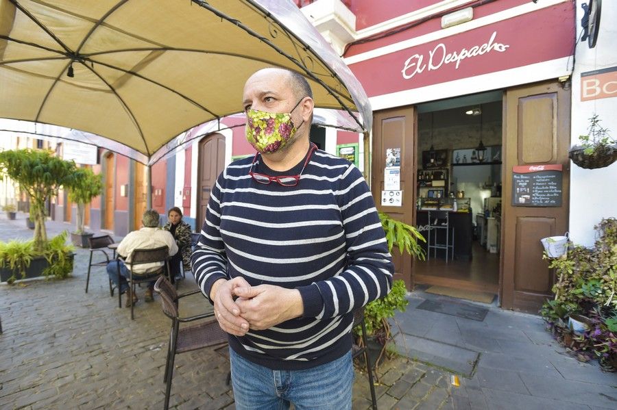 Así afrontan la alerta 3 los restaurantes y terrazas de Santa Brígida