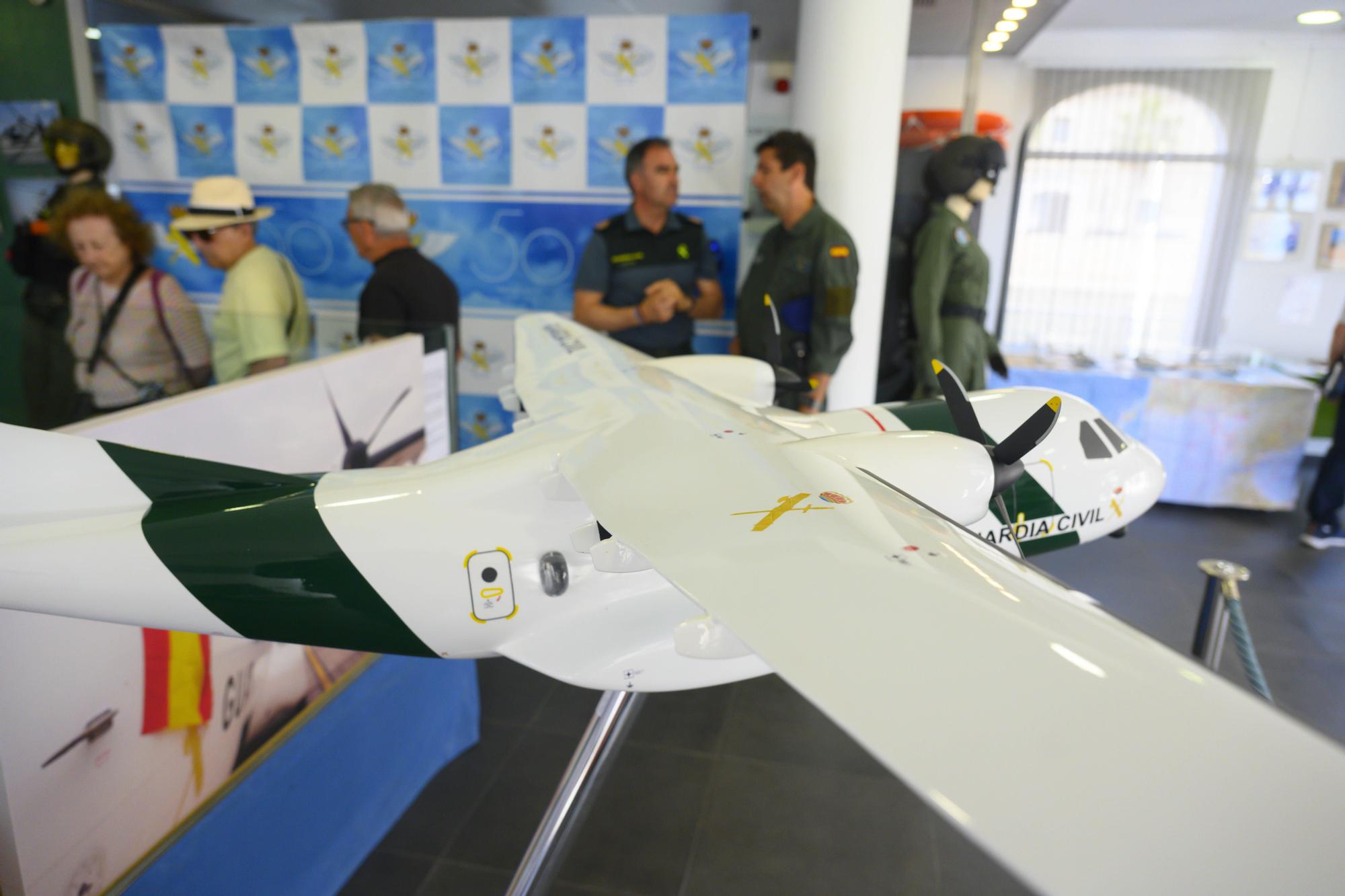 Exposición: Medio siglo del servicio aéreo de la Guardia Civil