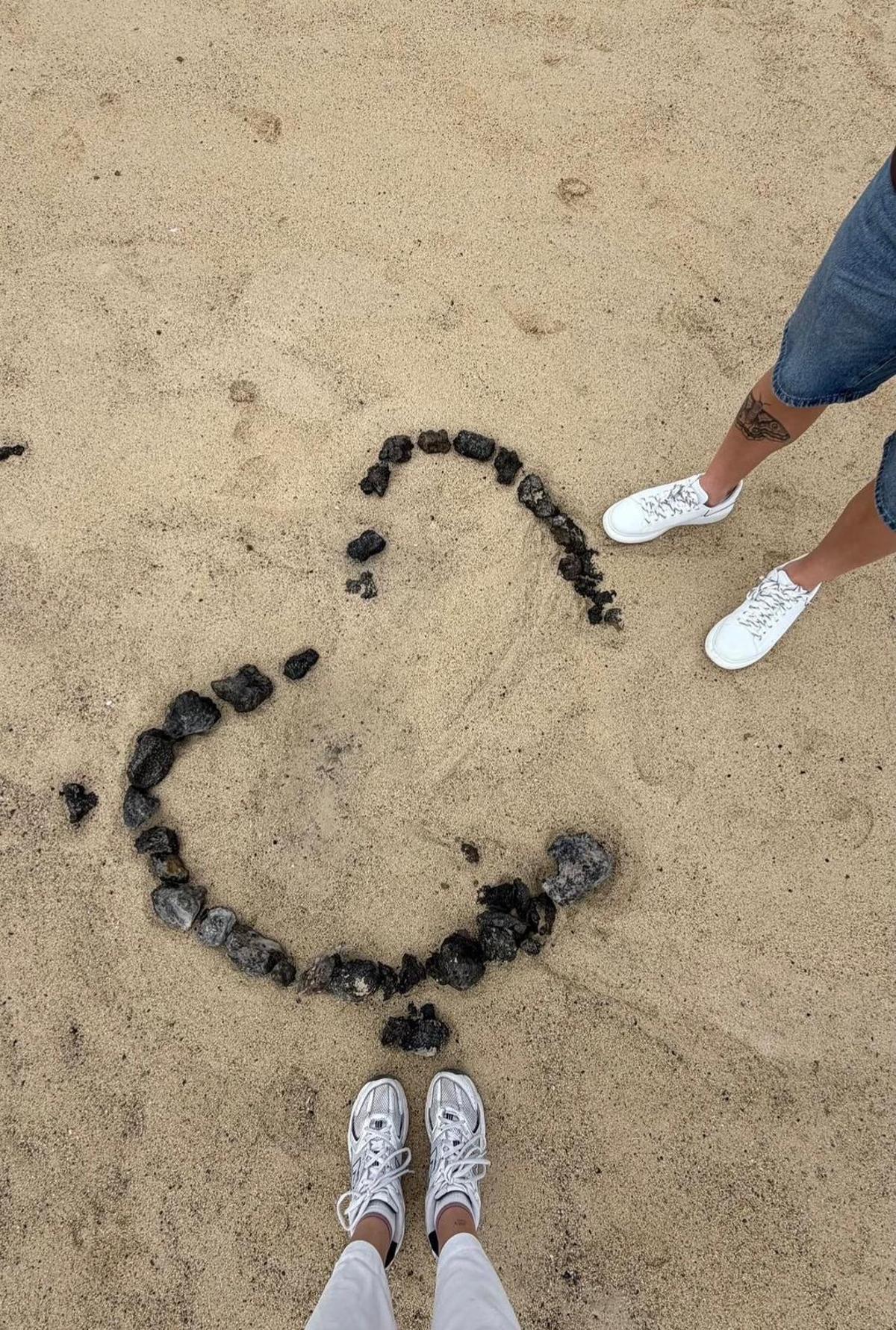 Sandra y Juanpi, en su viaje a Lanzarote