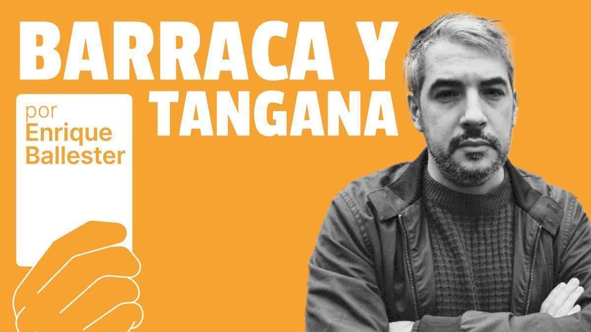 Barraça y tangana de Enrique Ballester. /