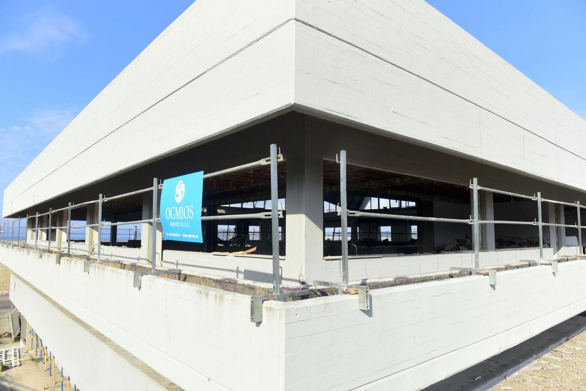 Arrancan las obras de rehabilitación integral en el inmueble del muelle de As Ánimas.