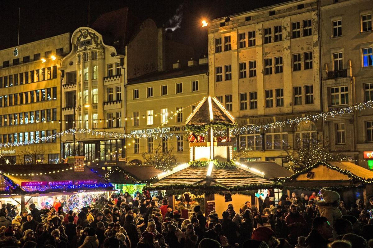 Mercadillo navideño de Poznan