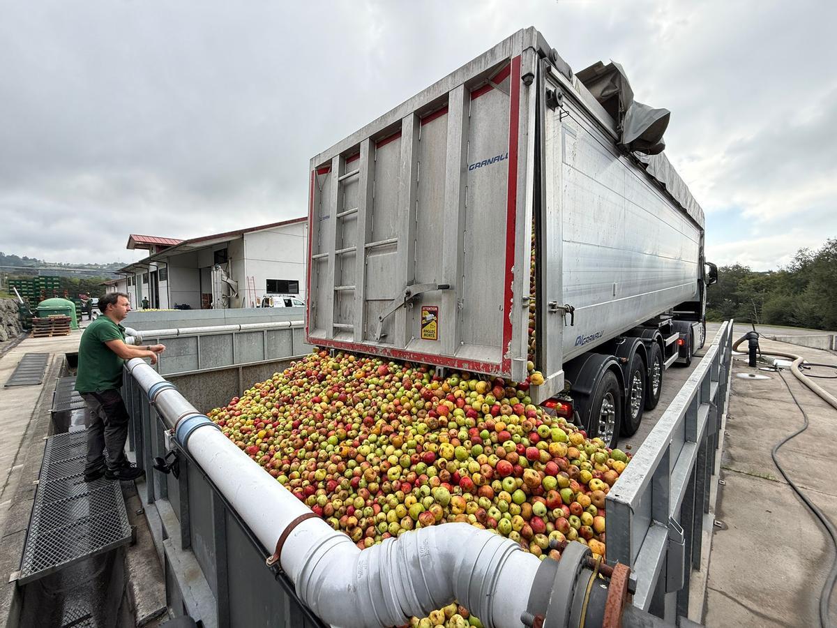Luis Morís, en Sidra Castañón