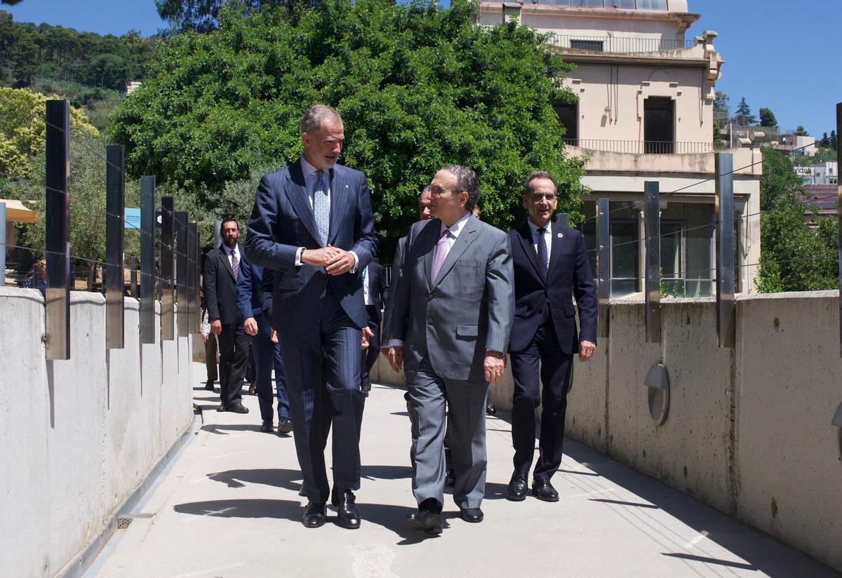 Felipe, rey de España, participa del lll Foro del Mediterráneo en Barcelona Felipe, rey de España, participa del lll Foro del Mediterráneo en Barcelona