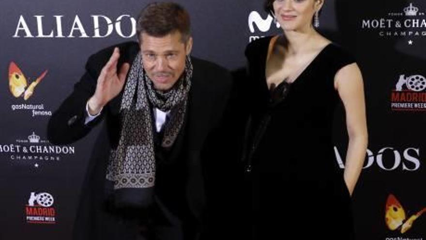 Pitt y Cotillard, máxima expectación