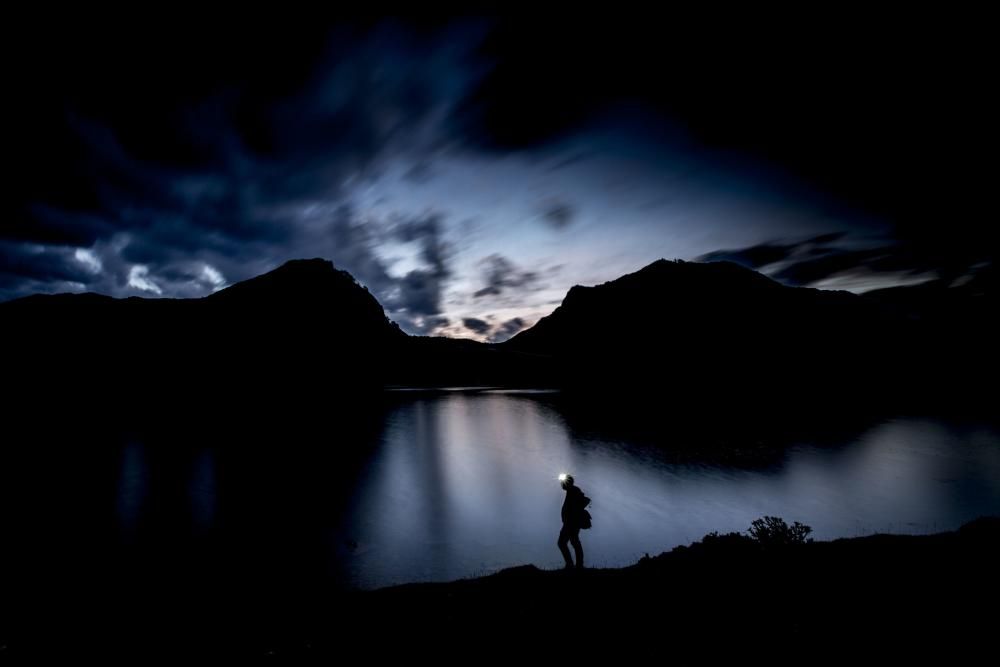 Los lagos de Asturias a plena noche