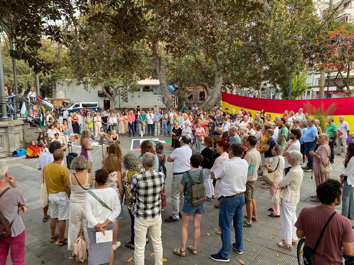 Homenaje a Federico García Lorca en el Parque San Telmo