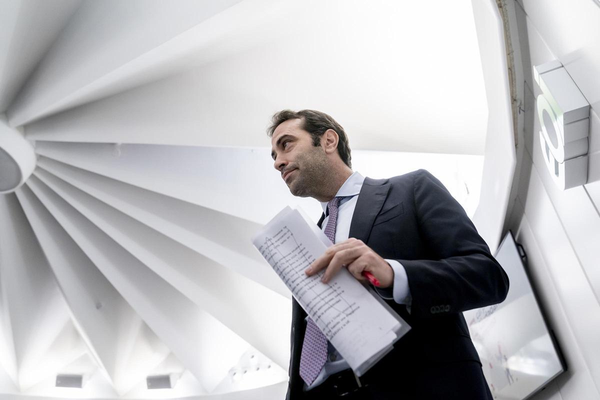 El ministro de Economía, Comercio y Empresa, Carlos Cuerpo.