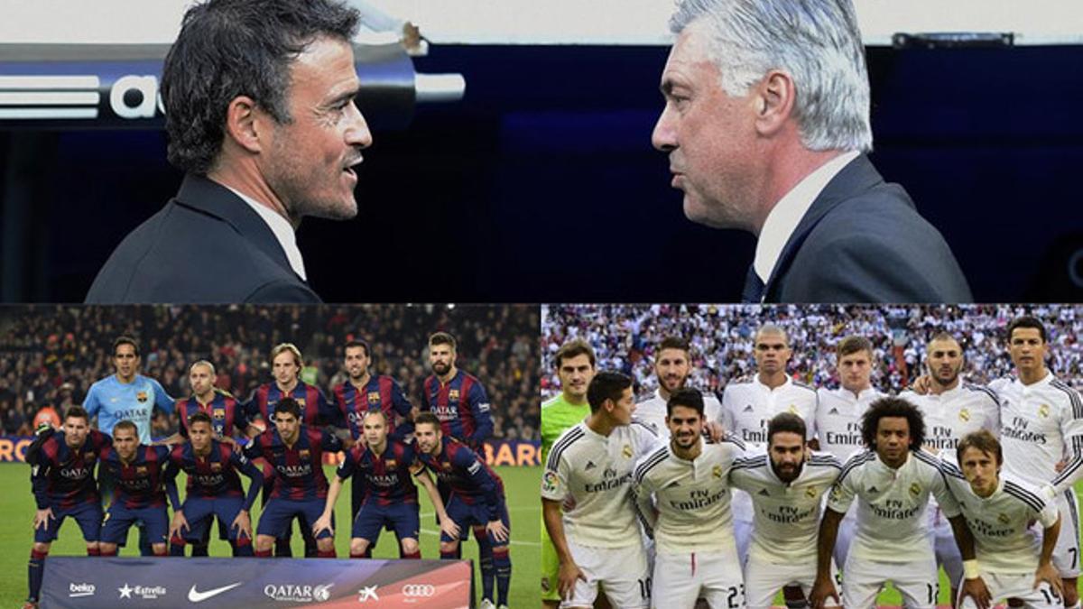 Luis Enrique y Ancelotti: Dos formas de gestión distintas