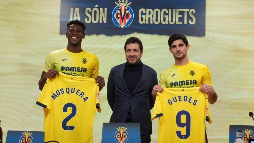 Presentación | Guedes y Mosquera, los nuevos fichajes analizan el momento del Villarreal