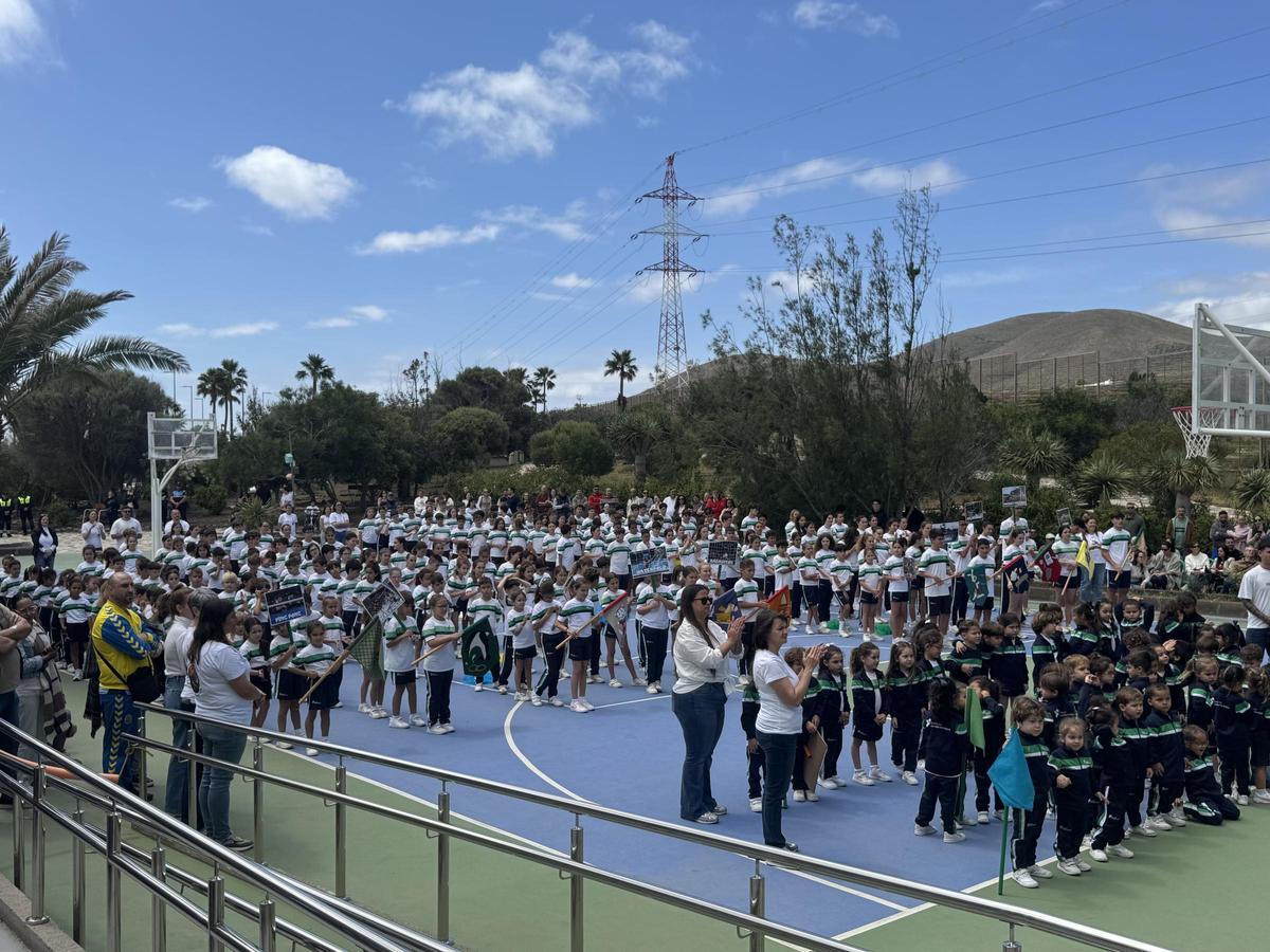 Alumnos del colegio Enrique de Ossó.