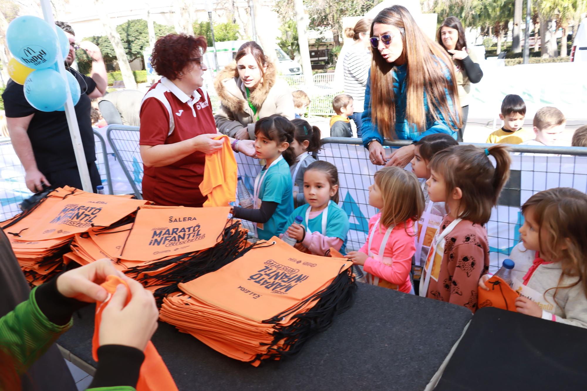 Las mejores imágenes de la maratón infantil en Castelló