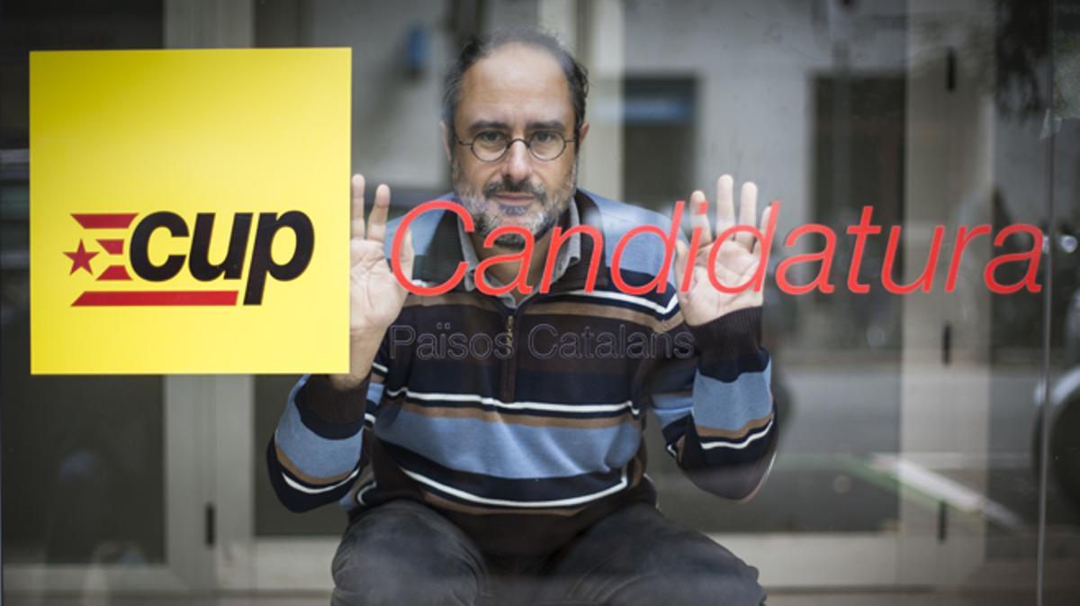 Entrevista amb Antonio Baños, diputat electe de la CUP
