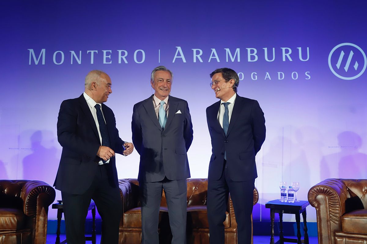 Jorge Dezcallar, en el acto del 50 aniversario de la fundación de Montero Aramburu