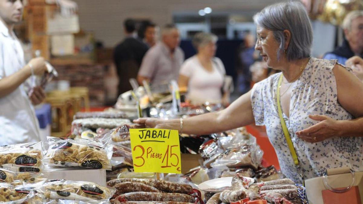 Uno de los puestos en la cita de Salimat del año pasado.