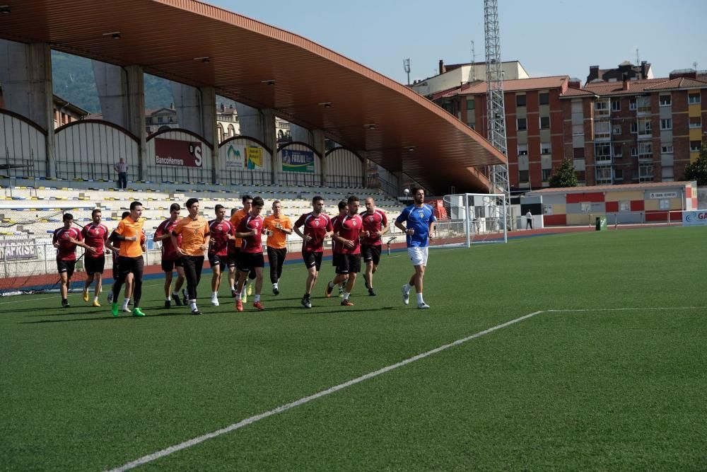 Primer día de entrenamientos del Caudal Deportivo