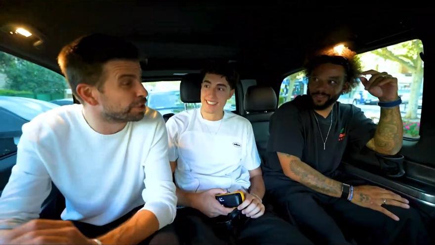 Piqué y Marcelo hablan sin tapujos del arbitraje en los Clásicos